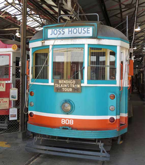 Melbourne Class SW5 tram 808